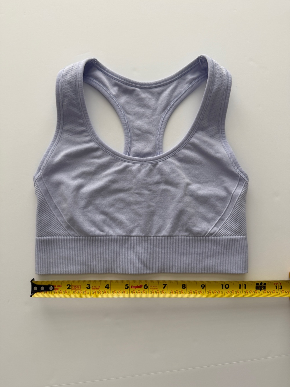 All in Motion Lavender Racerback Sports Bra - Picture 11 of 11